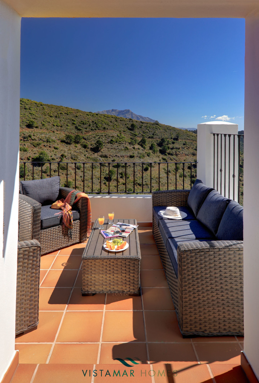 Large Terraces with Sea and Mountain Views · VMV010 Exclusive Residential Homes in Benahavis
