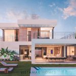 Modern off plan villas for sale in Cancelada Estepona