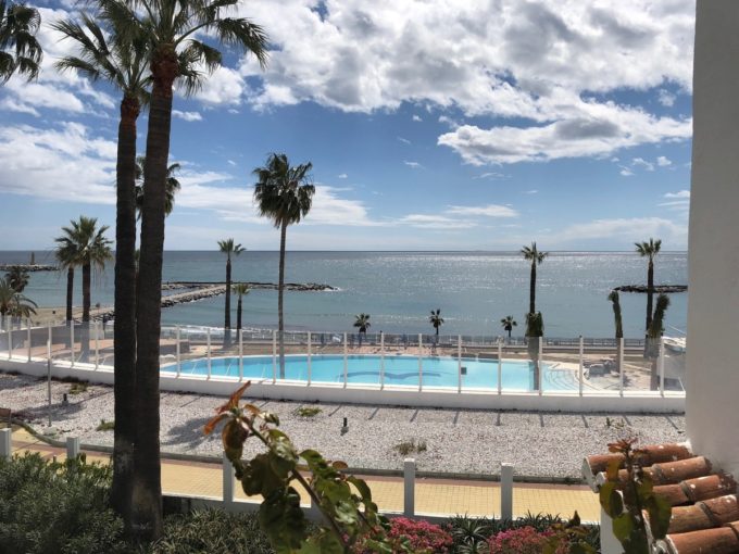 Front line beach Penthouse in Playas del Duque, Puerto Banus