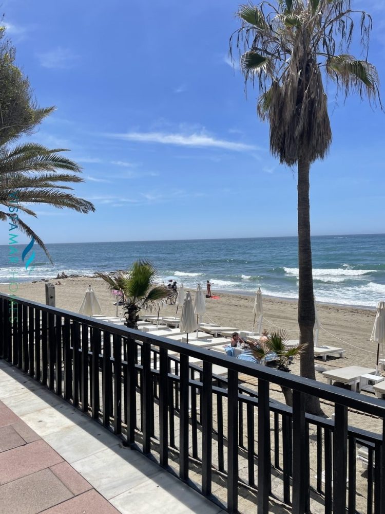 Marbella city centre beach side large Penthouse for sale